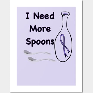 I Need More Spoons!! Posters and Art